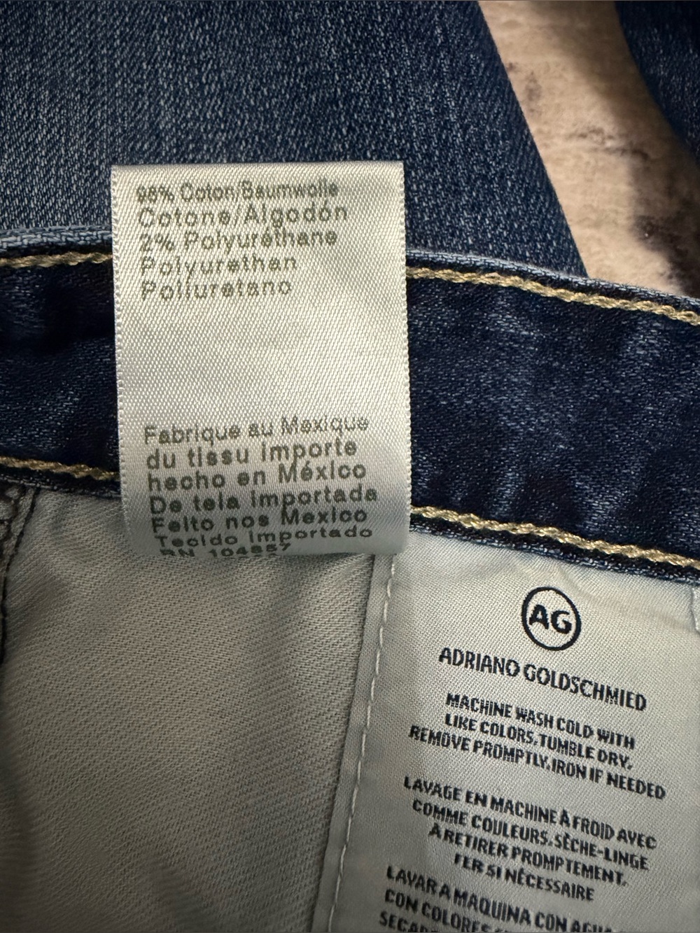AG Ex-Boyfriend Slim Slouchy Slim Jeans Size 29 - Picture 8 of 8